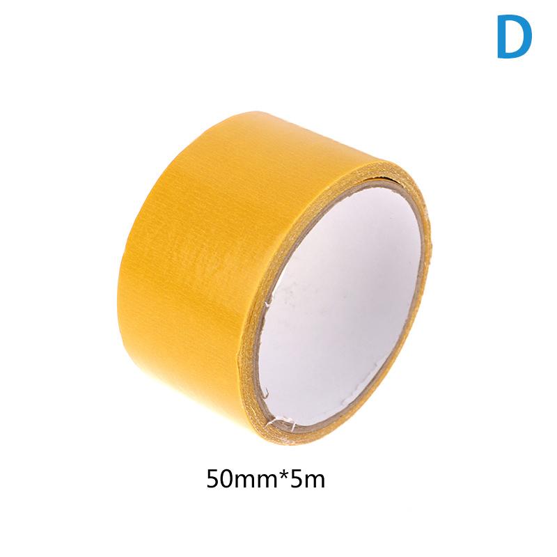 5M Double Sided Cloth Base Tape Translucent Waterproof Super Traceless Cloth Base Tapes High Viscosity Carpet Adhesive