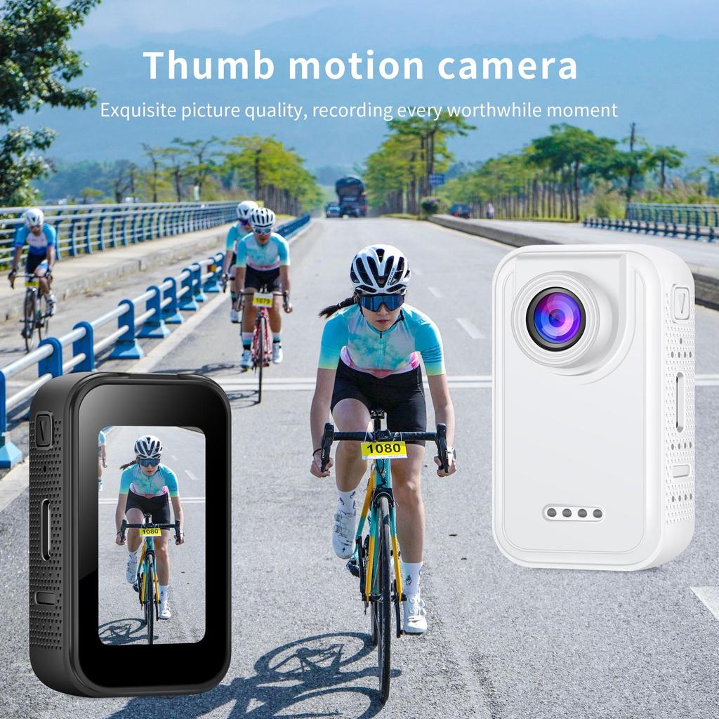 2K HD Thumb Camera: Compact Outdoor Vlog & Sports Recorder
