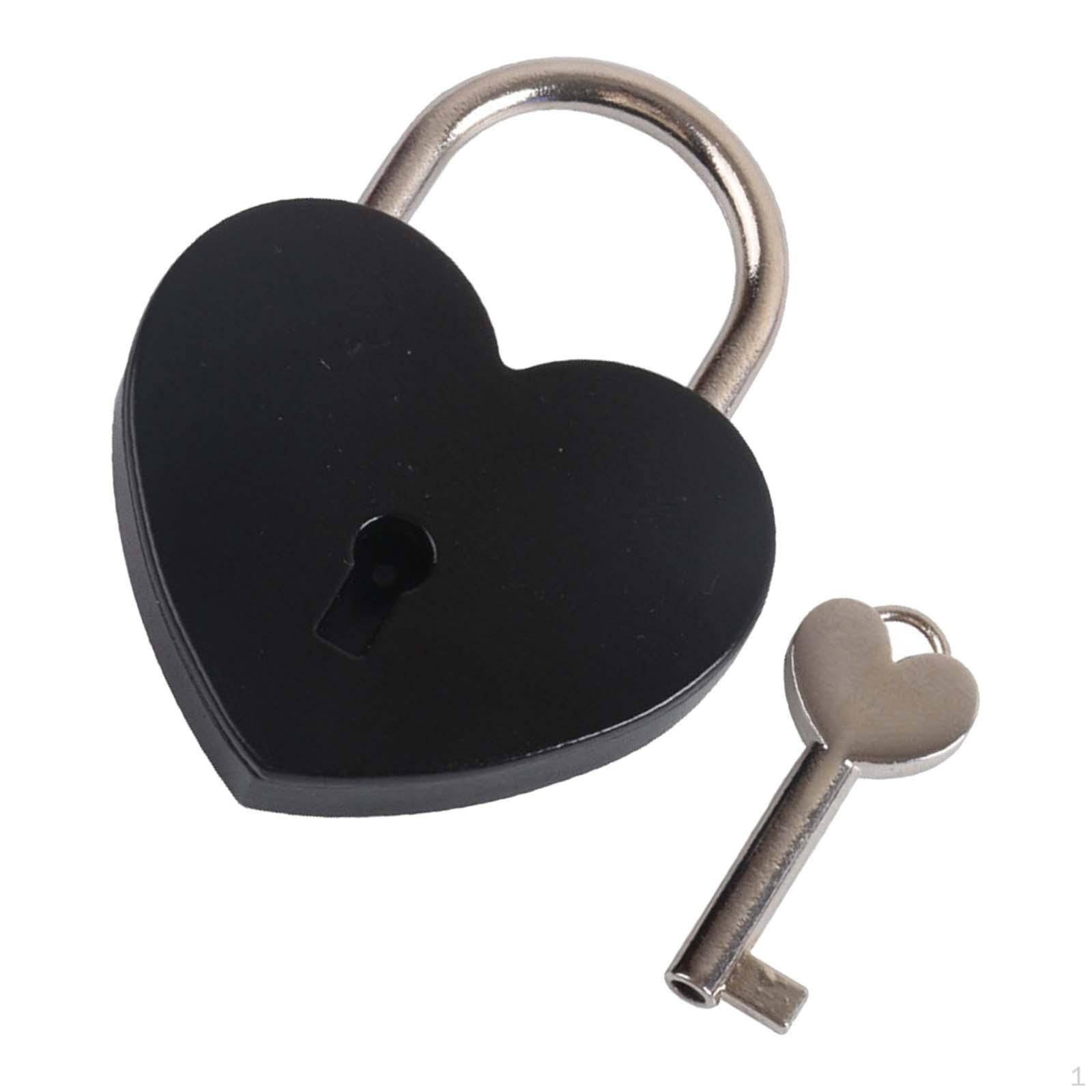 

Engraved Padlock Metal Wedding Notebook Tiny Luggage чорний