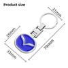 Metal Car Logo Key Chain Keyring Auto Interiors Accessories For Mazda 2 3 6 5 Atenza CX3 CX5 MX5 CX7 Axela CX30 CX90 CX60 CX50