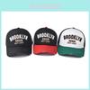 Brooklyn Buchstabe Bestickte Baseballkappe Mit Sonnenschutz Für Sommerliche Outdoor-Aktivitäten
