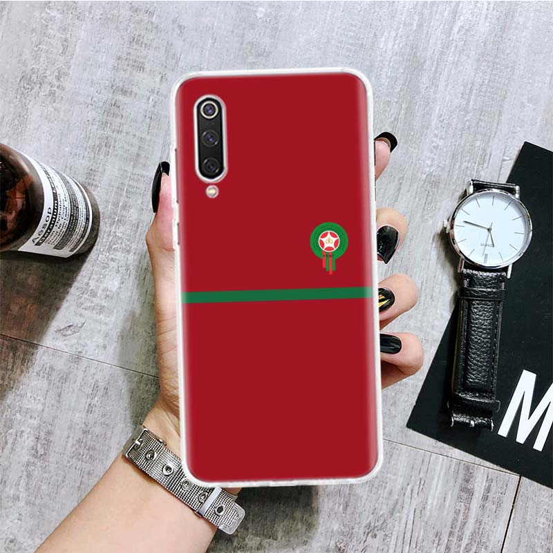 Morocco Flag Phone Case For Xiaomi Poco X7 X6 X5 Pro F7 Ultra Redmi 15C 15 13 13C 12 12C 10 10A 10C 9 9A 9C 9T Cover Poco X6 X5