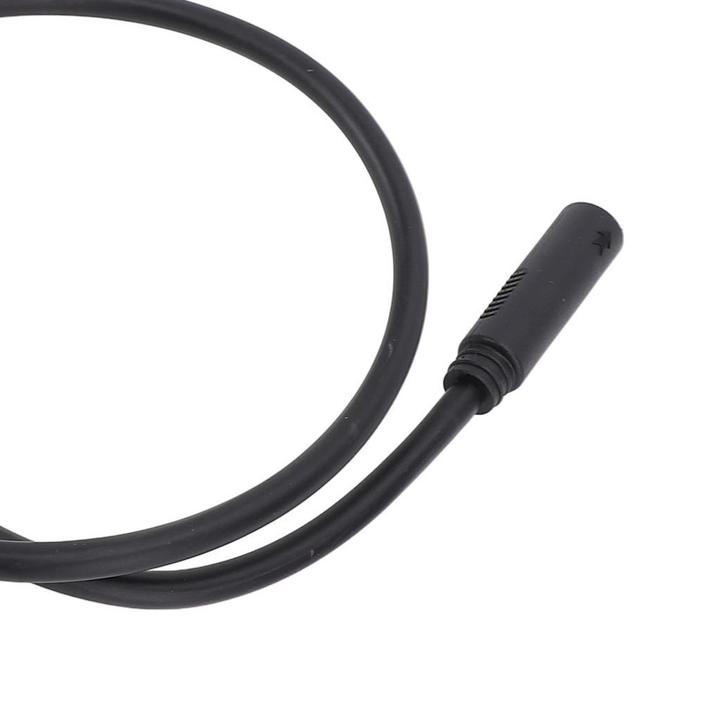 Cycle Motor Extension Cable 60CM Length 6 Pins Rain Proof ABS Wheel Motor Extension Cable