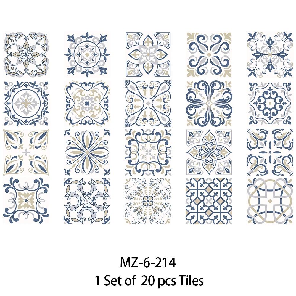 

Matte Minimalist Wall Panels - 20pcs Peel and Stick Ceramic Tiles for Kitchen, Bathroom Wall Art 10cmX10cmX20pcs