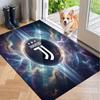 Soft Floor Carpet Juventus FC Pattern Area Rug Decorative Mat For Home Room Decoration