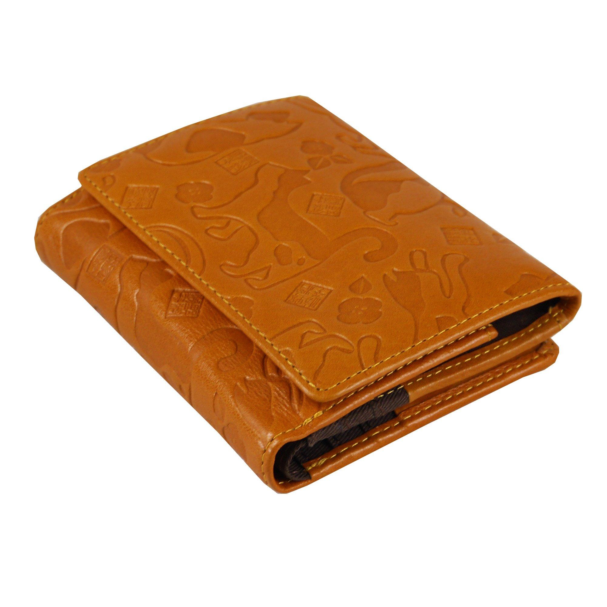 

[Nomura Shuhei] [Nomura Shuhei] Bi-fold wallet Cat 58201 Women s Yellow
