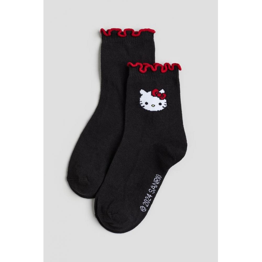 

Набор носков HM из 5 пар белых Hello Kitty