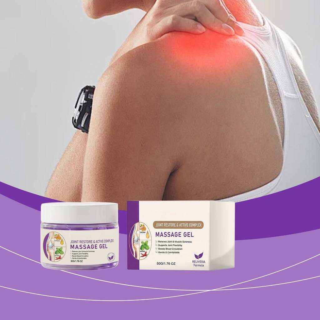 Joint Restore Massage Gel with Active Complex for Joint Muscle Soreness Relief Supports Flexibility and Blood Circulation 50g