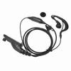 G Shape Headset with PTT Mic Clear Sound Quality 2 Way Radio Earphone for MOTOROLA XPR6000
