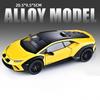 1:24 Scale HURACAN STERRATO URUS Car Model Toy Metal Diecast Sound Light Shock Absorption Models Hobby Presents for Children