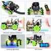 KEYESTUDIO Micro:bit V2 Robot Car 4WD Mecanum Robot Kit for Teens and Adults