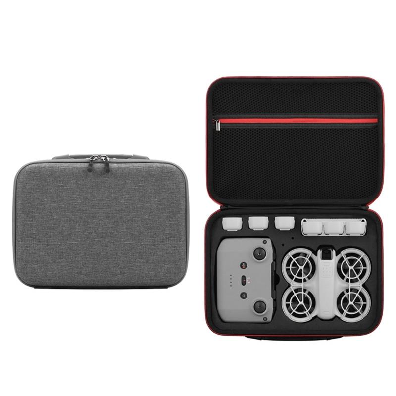 Travel Carrying Case Pouch for Quadcopter, Portable Storage Bag Organiser with Collision Proof Compartment