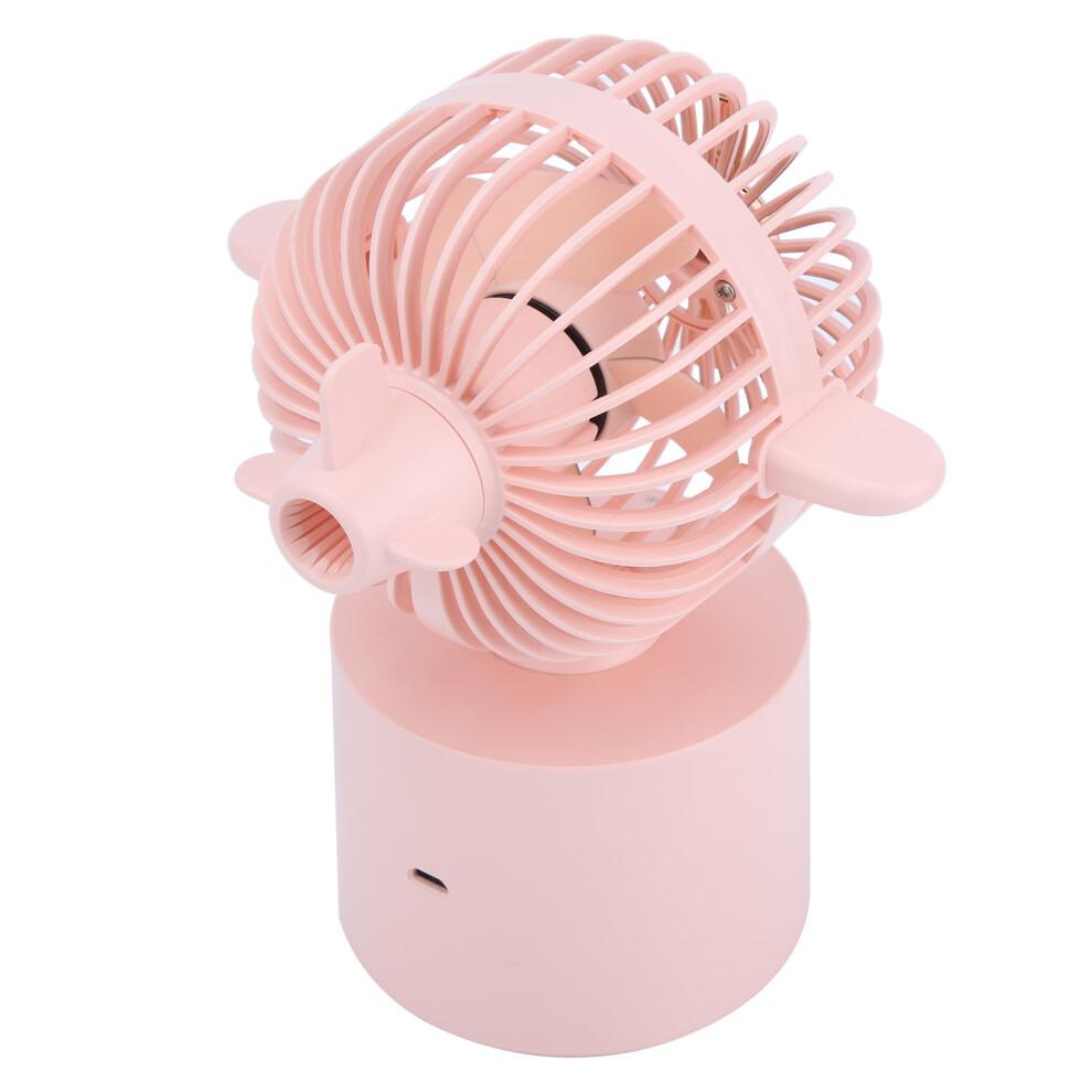 Mini Cooling Fan With Powerful Airflow, Folding Desk Fan Design For Home And Office, USB Rechargeable Battery Operated Handheld Fan With Adjustable Sp