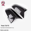 Carbon Fiber Horn Style Rearview Mirror Covers for BMW X1 F48/A90 Series 234