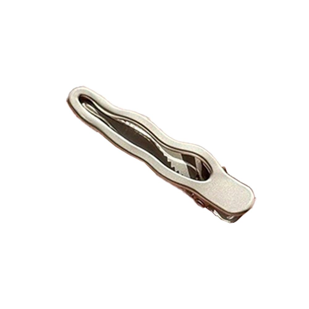 1PC Girl Hair Pins Silver Metal Duckbill Clip Women Hair Clips Side Bangs Female Ladies Barrettes Hair Accessories