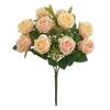 Floral Arrangement Artificial Roses Desktop Decoration Lifelike Presentation Artificial Roses For Wedding Decor