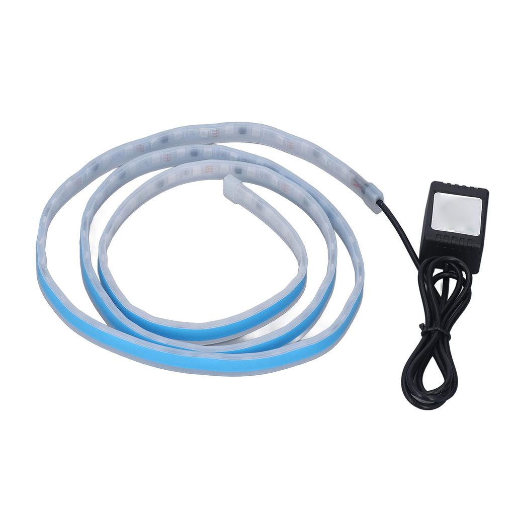 1.5m Car Exterior LED Light Flexible Waterproof APP Controlled Uniform Light Distribution Universal for Vehicle