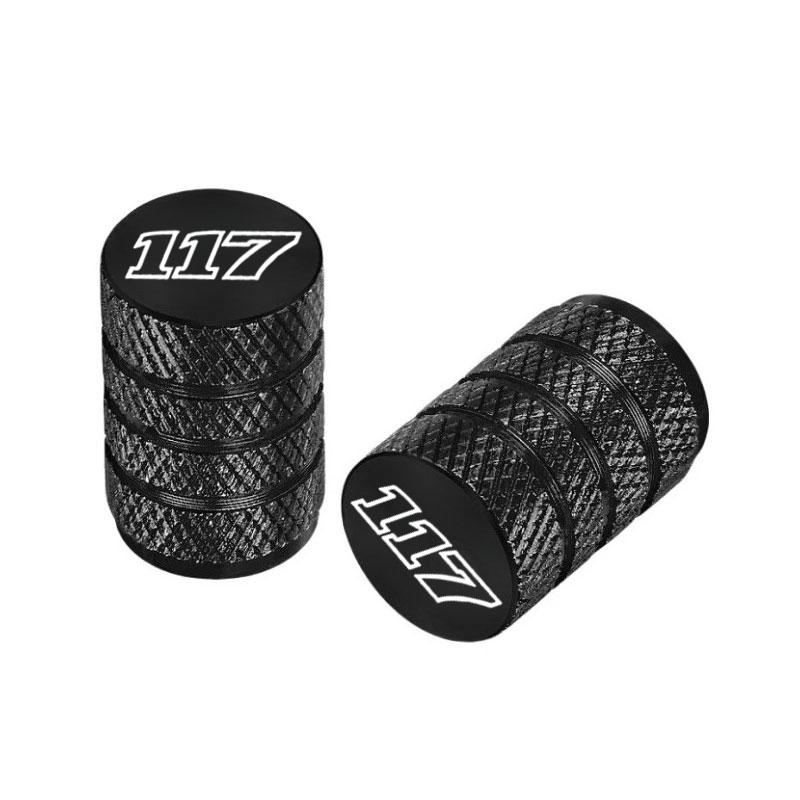 For Harley Softail Low Rider ST FXLRST FXRST Breakout Touring CVO 117 Motorcycle Accessories CNC Tire Valve Stem Cap Cover Plugs