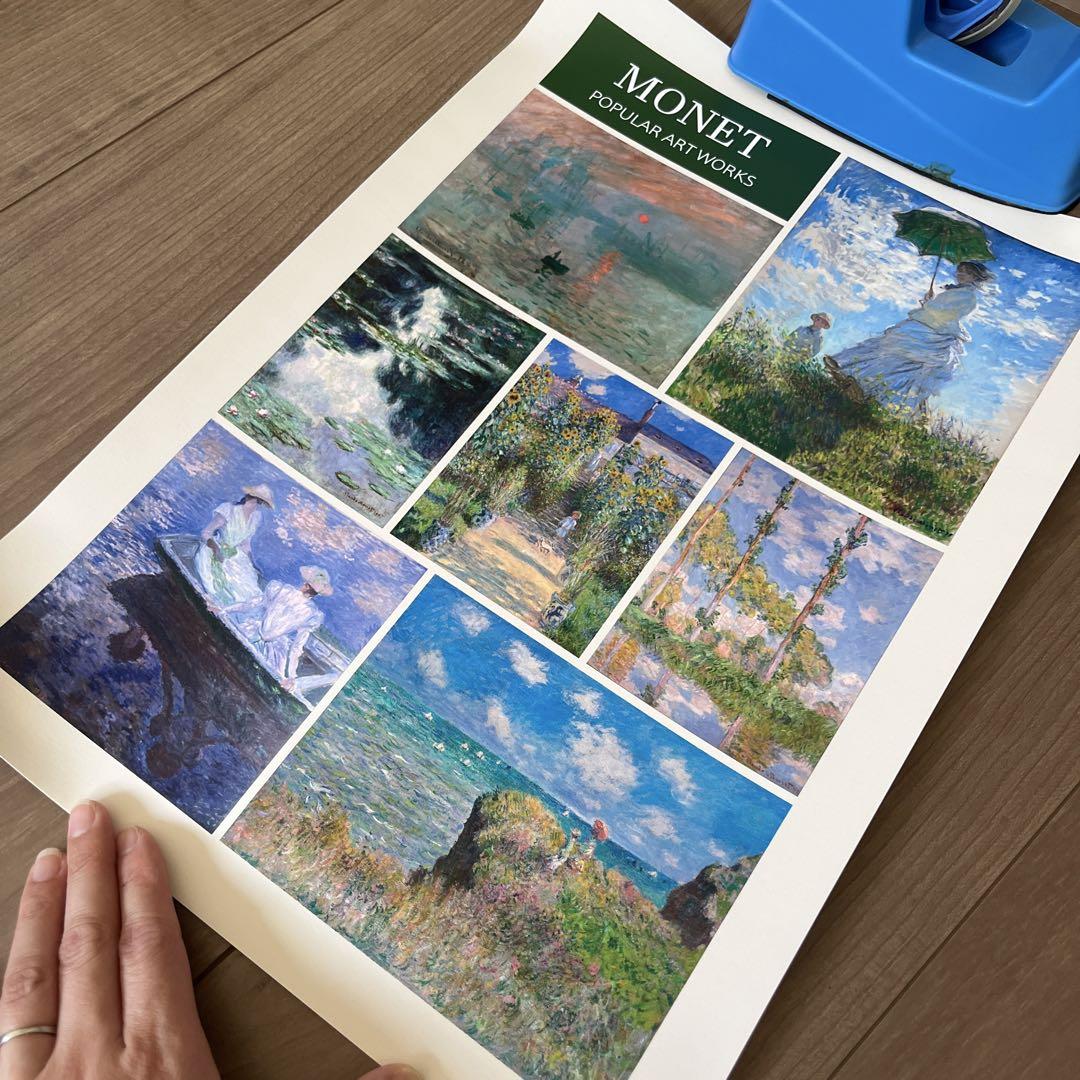

[USED] Monet Collection Claude Monet Poster Wall Art Interior Painting Art Living