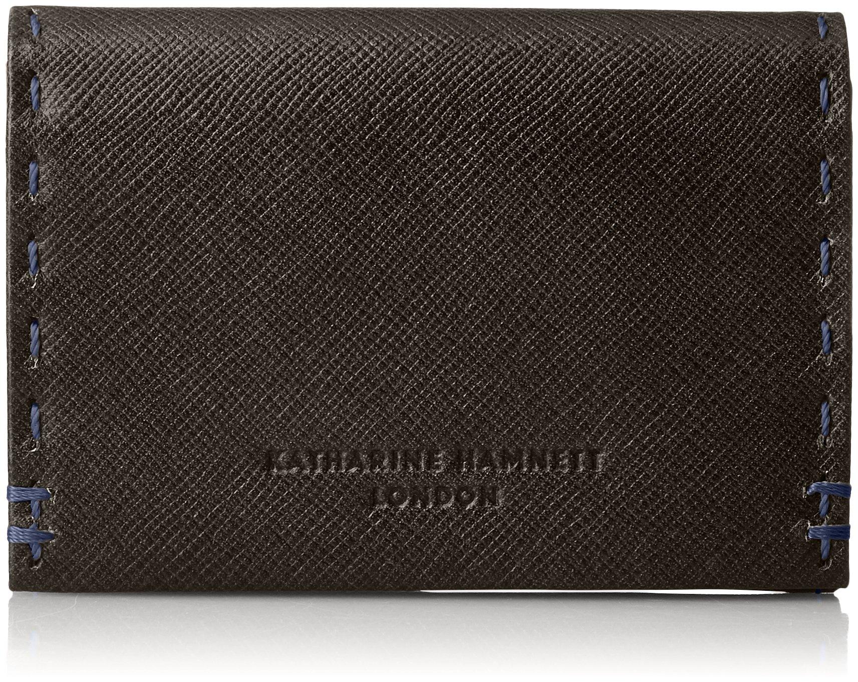 

Гаманець для монет Hamnett Color Tailored Cover 2WAY Pass Case Black x Navy [Catherine London]