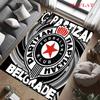 Partizan Poster Teppich für Wohnzimmer Schlafzimmer Zuhause Sofadekoration, Kinderspiel Rutschfeste Bodenmatte