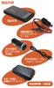 Kashimura NKD-237 Jump Starter, 4,000 mAh, Prevents Car Rising Up, Compatible with Gasoline