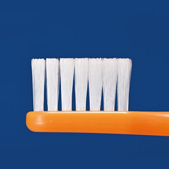 Soft Toothbrush 703 Flat S 0073 (50 Brushes) with Cap