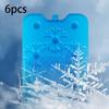 6x Tins of Crystal Ice Cooling Blocks Freezer Blocks for Outdoor Travel Camping