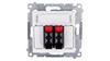 Simon 54 Speaker Socket Double White Dgl32.01/11