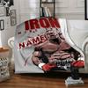 Iron Mike Tyson Boxing Fighter Four Seasons Blanket Customized With Your Name Lightweight And Warm Perfect Gift For Home Office Camping Sofa Travel