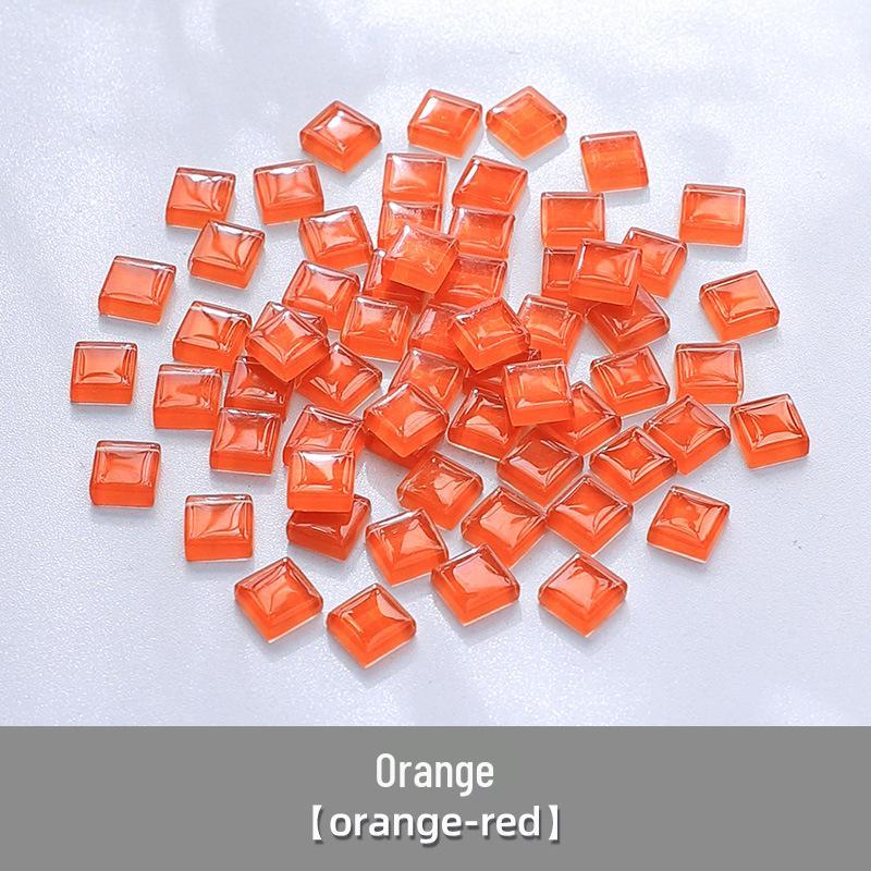 1cm Crystal Glass Colored Stones Mosaic DIY Kit for Kids