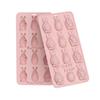 Silicone Mold for Chocolate Candy Pudding and Gummy Flexible Food Grade Non Stick Tray with Bunny and Egg Shapes for Baking and Crafting