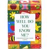 Factor Notes Conversational Cards : How Well Do You Know Me?