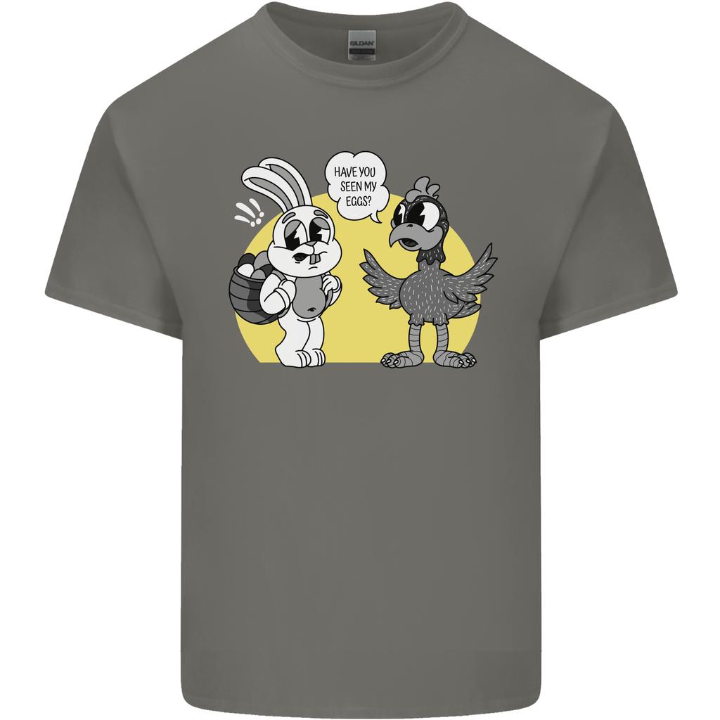 Have You Seen My Eggs Funny Easter Bunny Unisexs Light Cotton Tshirt