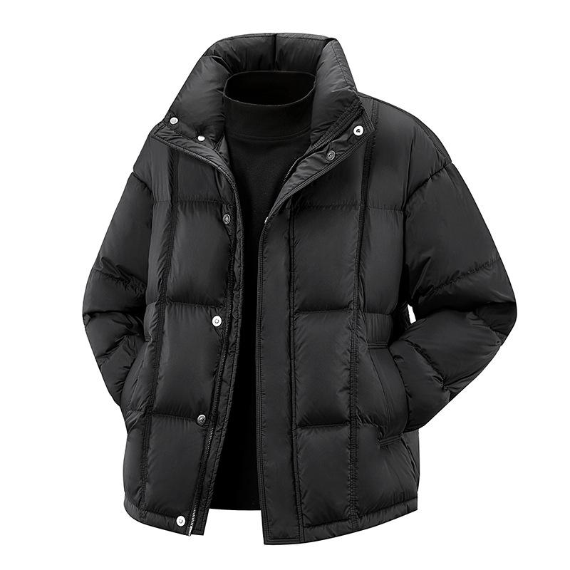 

Зимние Мужские Теплые Короткие Пуховики из Утиного Пуха Дорожное Пальто Парка Уличная Одежда Пуховик Мужская Одежда 2XL