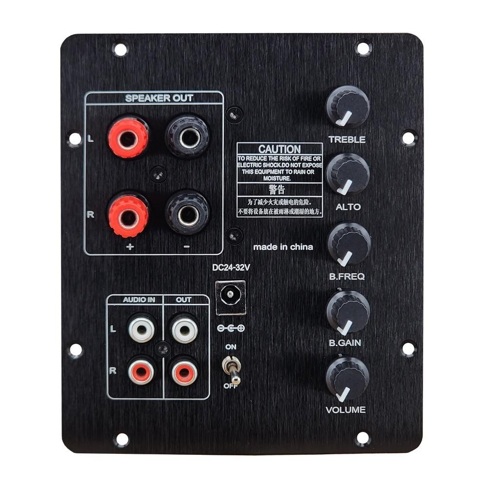 24V 32V HIFI 2PCS TPA3221 100W*2+200W Bluetooth 5.1 2.1 Channel Digital Active Power Amplifier Board 2.1CH Home Audio System