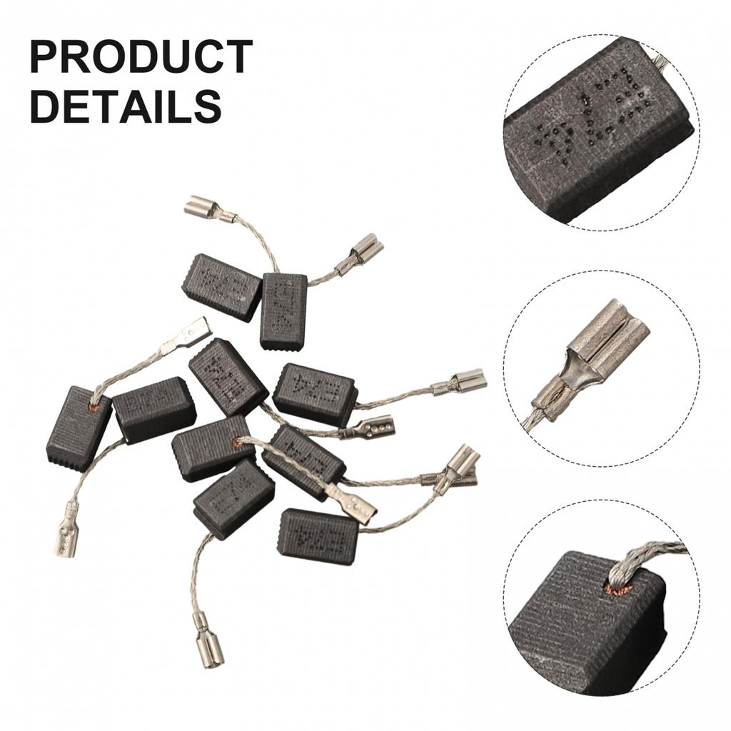 Carbon Brush Power Tool High Quality Replacement 10pcs