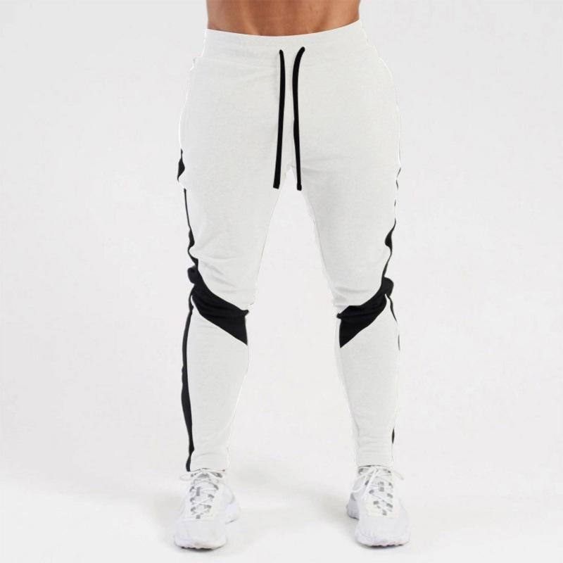 Men's Slim Fit Sports Jacket and Pants Set - European & American Style Running, Fitness, Casual Long Drawstring Tight Training Pants.