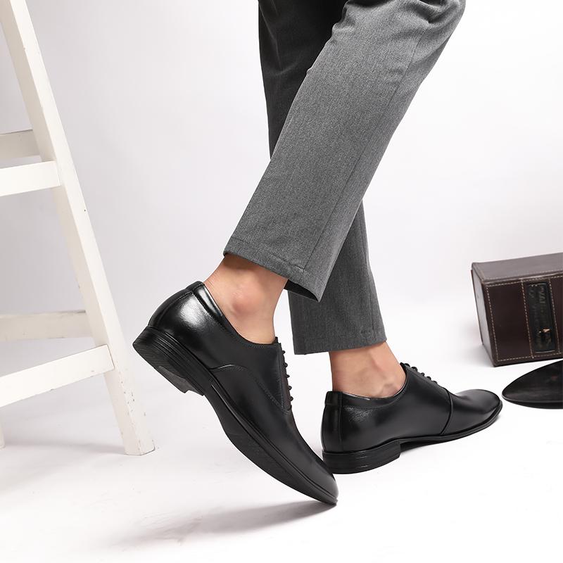 2025 Designer Echtes Leder Herren Wholecut Oxford Schuhe Luxusmarke Schwarz Braun Business Büro Formelle Kleidung