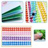 5-20Sheets/Pack Handmade DIY Diamond Stickers Assorted Color Patterns Suitable for Artclass Graffiti Activities Rewards Gift ZYF