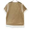 Ray Beams Made In Japan Short Sleeve Cut Beige Women Used