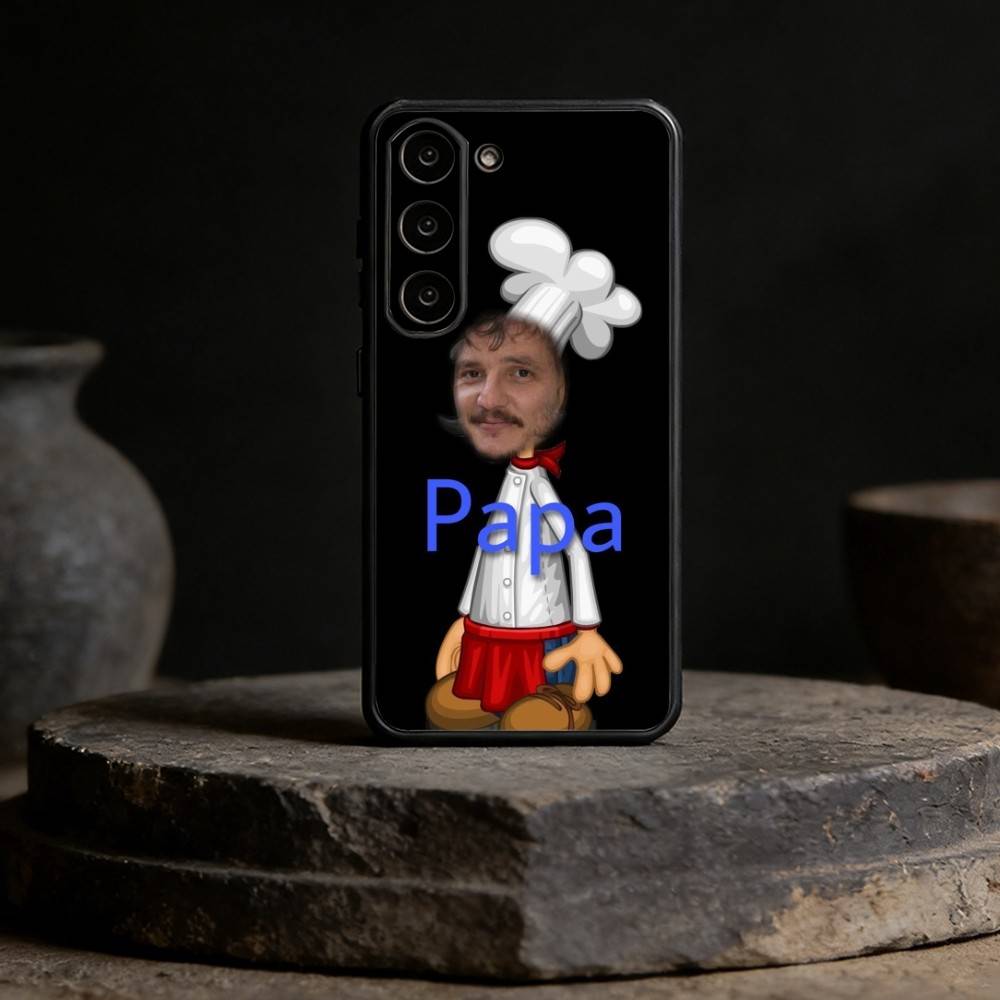 Pedro Pascal Phone Case For Samsung Galaxy A13,21s,22,31,32,52,53,71,72,73,Soft Black Cover