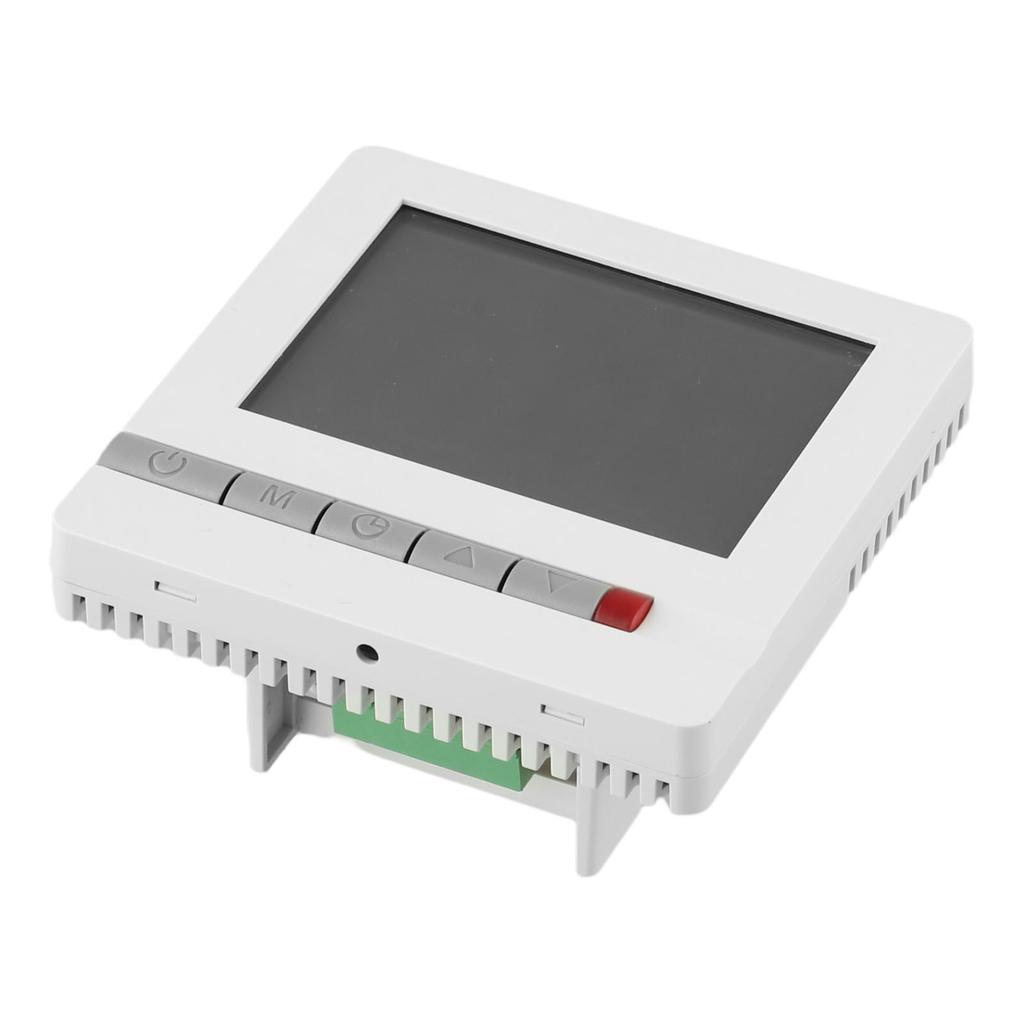 User Friendly LCD Thermostat Panel for Electric and Water Floor Heating Systems Low Temperature Protection Features