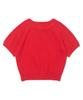 ROIDESROIS Light Touch Short Sleeve Knit (Red)