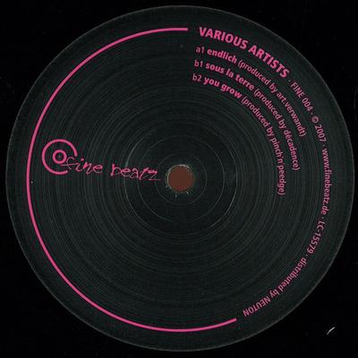 12inch Record VARIOUS - Endlich / Sous La Terre / You Grow FINE004 Fine Beatz 2007 Germany Dance & Electronica Used