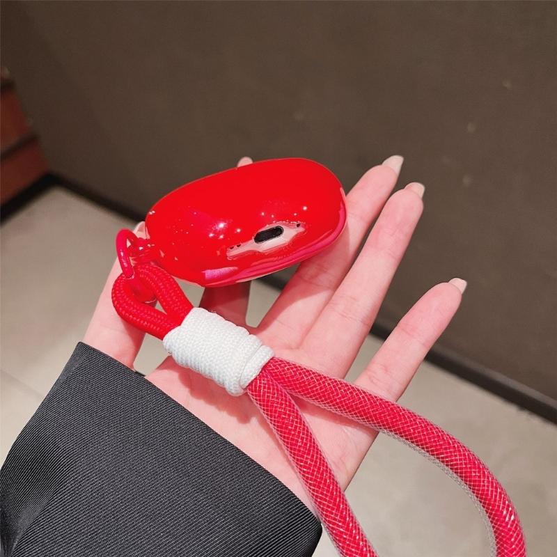 TPU Fruit Shape Wireless Earbuds Case Shockproof Cover For Pro2 Wireless Earphones With Pendant