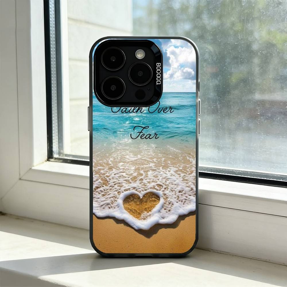Bible Verse Christian Q-Quote Phone Case For iPhone 17,16,15,14,13,12,11 Plus,Pro Max,XS,Colorful Silver Phone Case Funda Cover