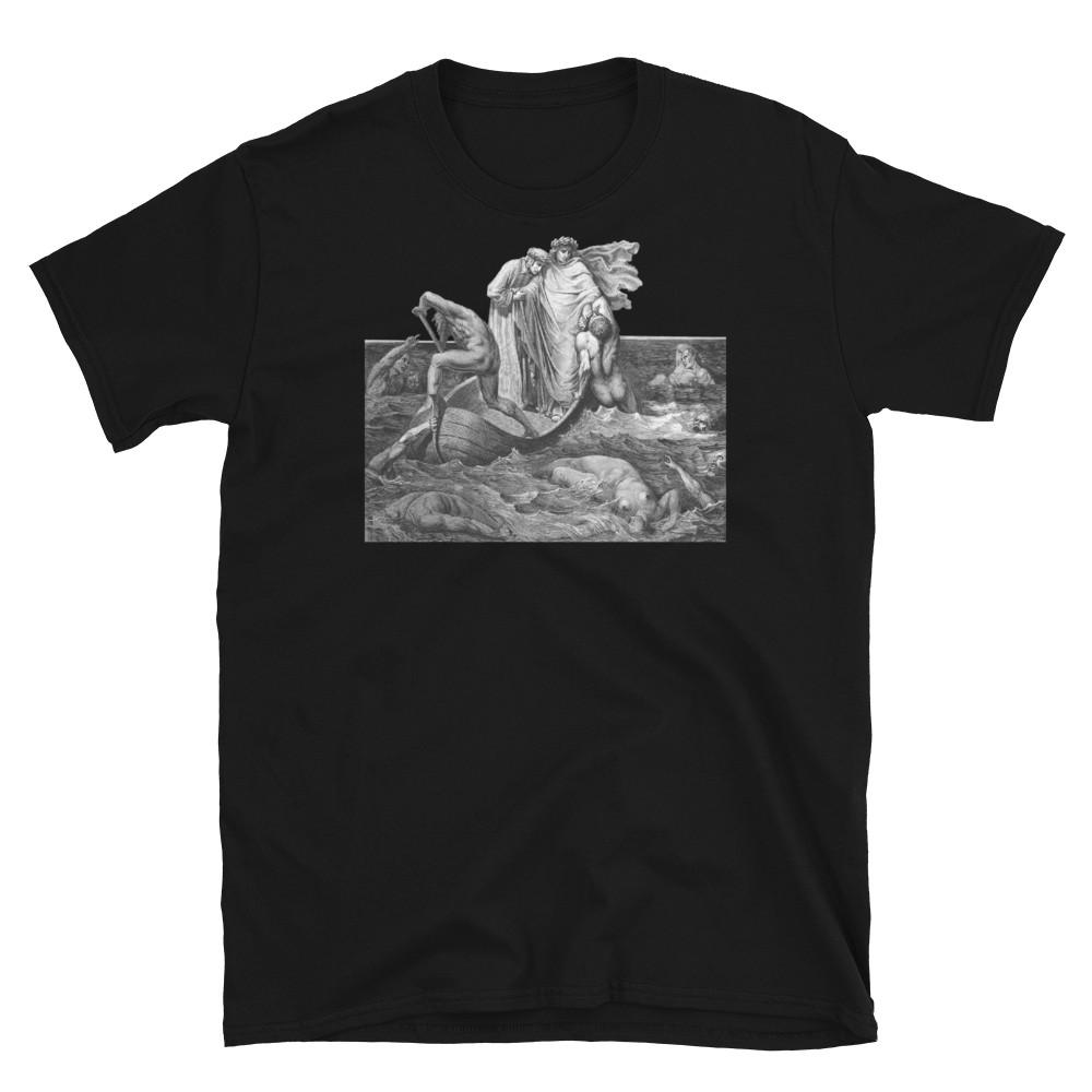 

HOLY VISIONS, AS THE ANGELS WATCH ME DIE, Historical Art, Printed Unisex T-Shirt XXXL