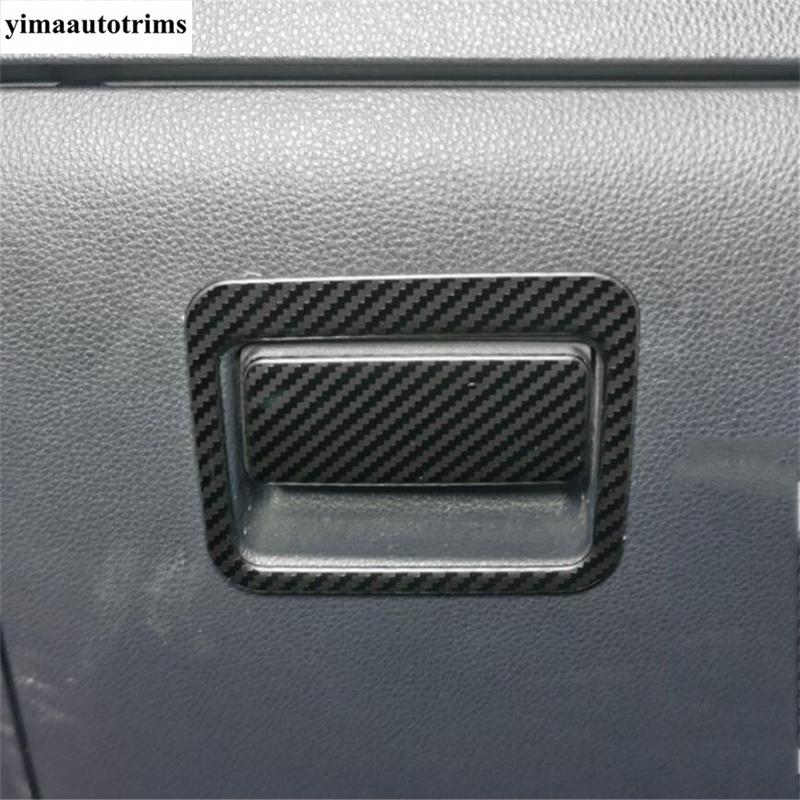 Car Glove Box Handle Sequ Panel Cover Trim For TOYOTA RAV4 RAV 4 XA50  - 2024 Stainless Steel / ABS Accessories Interior