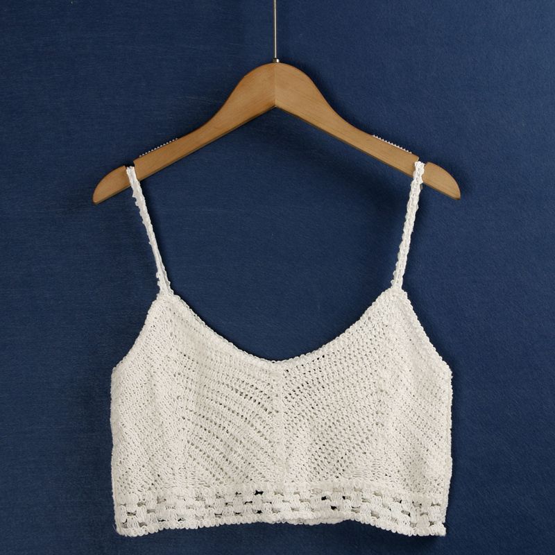 

Камисоль-бра с кисточками, интегрированный, сексуальный, внутренний, для похудения Sling (white) One size